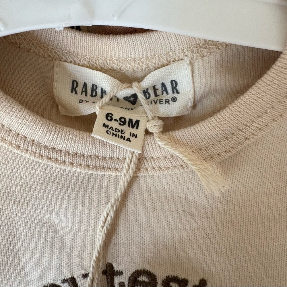 NWT…RABBIT + BEAR Organic Halloween Onsies / Set of 3 🎃🎃🎃 - Picture 4 of 5